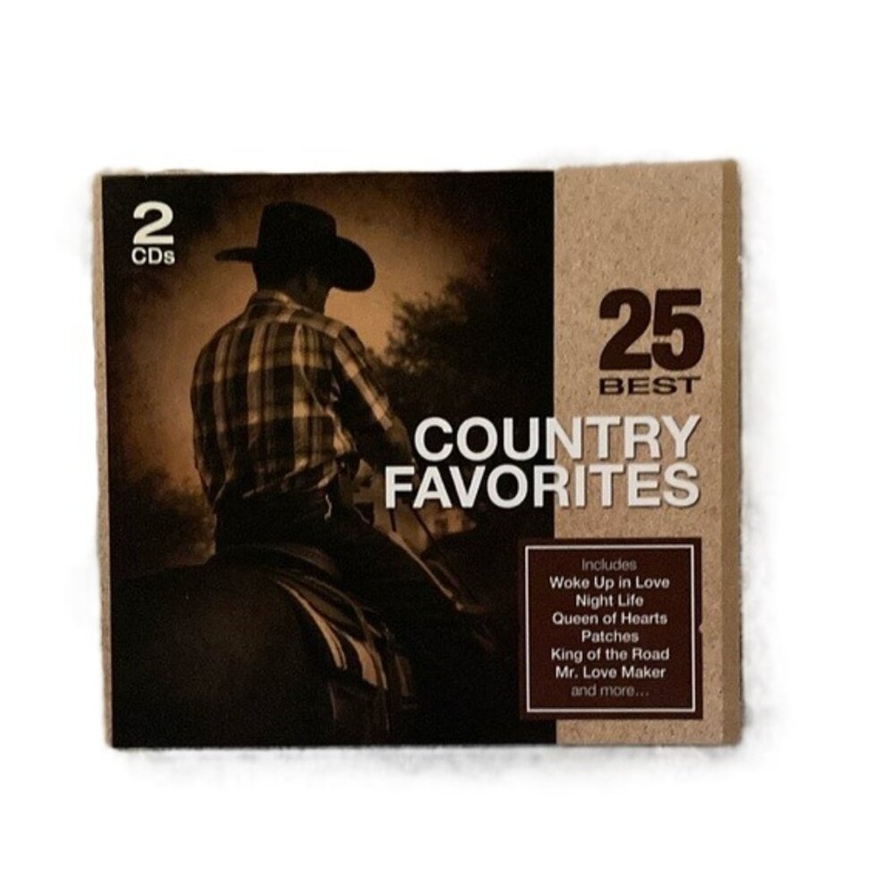 2-CD Set | 25 Best Country Favorites | May 2008 Madacy Entertainment
